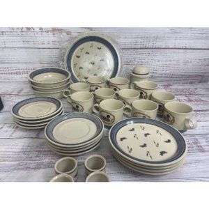 Vintage Korea Epoch Mallard Duck American Decoy Ceramic SUGAR CANISTER‎